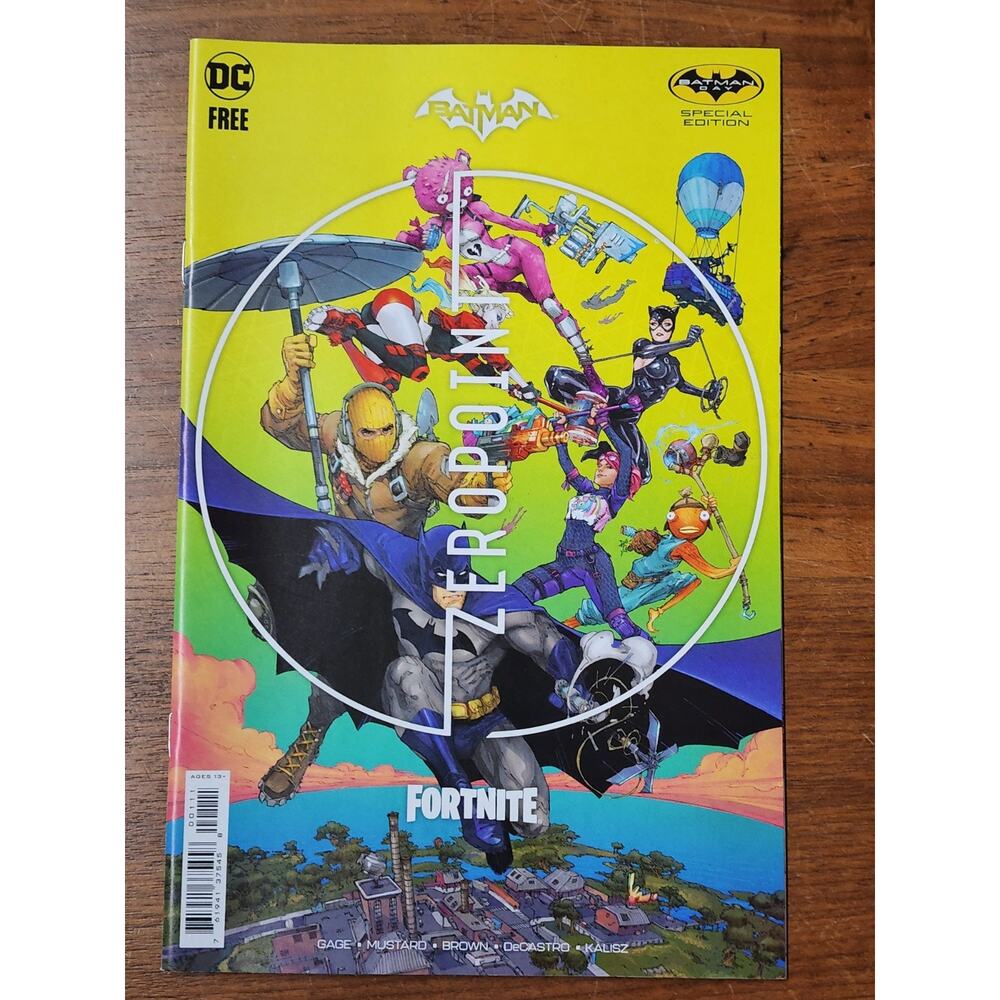 Batman Fortnite #1 Zero Point Batman Day Special Edition, VG/F